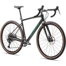 Landeveissykler Specialized Diverge Comp E5 - Metallic Pine Green Herresykkel