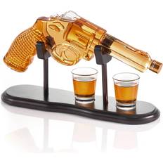 Craftgen Gun with Glass Whiskey Carafe 0.08gal