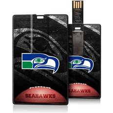 Class 10 USB Flash Drives Keyscaper Seattle Seahawks 32GB Legendary Design Credit Card USB Drive