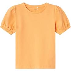 18-24M T-skjorter Name It Regular Fit T-shirt - Papaya (13226035)