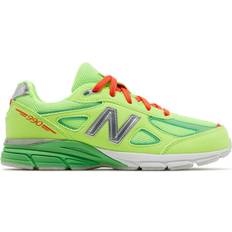 New Balance Big Kid's DTLR x 990v4 - Green/Green/Red