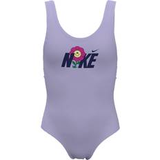 Nike Girls Swimwear Children's Clothing Nike Girl's U-Back One-Piece Swimsuit - Lilac Bloom