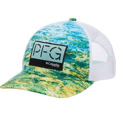 Columbia Kid's PFG Camo Snap Back Ball Cap- Gulf Stream/Deepsea Fade