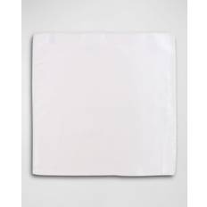 Men - White Handkerchiefs Trafalgar Men's Sutton Solid Silk Pocket Square