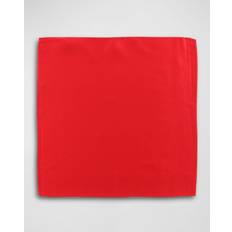 Red Handkerchiefs Trafalgar Men's Sutton Solid Silk Pocket Square