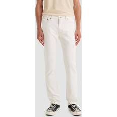 Men - White Jeans Levi's 511 Slim Fit Jeans Light Off-White 28x30