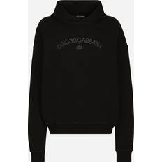 Dolce & Gabbana Herren Pullover Dolce & Gabbana Black Print Hoodie