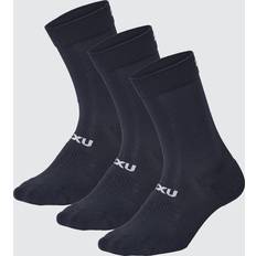 2XU Sokker 2XU Crew Socks Pack Black