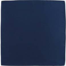 Blue - Men Handkerchiefs Trafalgar Men's Sutton Solid Silk Pocket Square