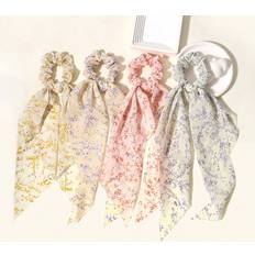 Shein Accessories Shein pcsSet New Arrival Womens Leafy Floral Chiffon Scarves With Long Tassels And Summer