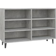 vidaXL 806044 Concrete Grey Skjenk 103.5x70cm