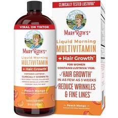 C Vitamins Vitamins & Supplements MaryRuth Organics Multivitamin Multimineral Supplement for Women + Hair Growth - Peach Mango