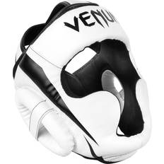 Kampfsport-Schutzausrüstung Venum Elite Headgear-White/Black
