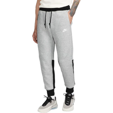 Men's Nike Black/Dark Grey Heather/White Tech Fleece Jogger - XL