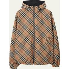 Burberry M - Men Outerwear Burberry Reversible Check Jacket