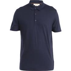 Herren - Merinowolle T-Shirts & Tanktops Icebreaker Tech Lite III Poloshirt Herren blau