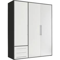 Stella Trading Lyss Graphite /White Kleiderschrank 155x194cm