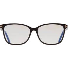 Tom Ford Women Glasses Tom Ford Blue Light Block Rectangular Ladies FT5842-B 001