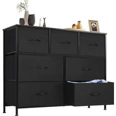Plastic Chest of Drawers Sweetcrispy Fabric Bins Charcoal Black Chest of Drawer 39.4x30.3