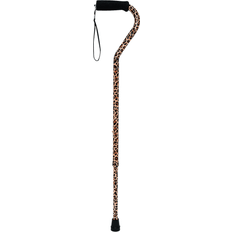 Health HealthSmart DMIÂ Lightweight Adjustable Aluminum Cane, 39" Leopard