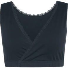 Ulla Popken Bellieva Eco Seamless Wirefree Nursing Bustier Navy Blue