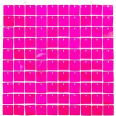 Langxun Party Decorations Mei Square Sequin Shimmer Wall Backdrop Panels 12"x12" Pink 24pcs