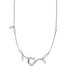 Sistie Lærke Bentsen Necklace - Silver/Pearls