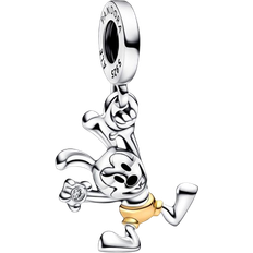 Gold - Women Charms & Pendants Pandora Disney 100th Anniversary Oswald Dangle Charm - Silver/Gold/Diamond/Black