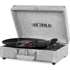 Suitcase record player Victrola Suitcase Record Player with 3-Speed Turntable