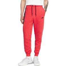 Men - Sweatpants Nike Sportswear Tech Fleece Men's Joggers - Light University Red Heather/Black