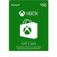 Digital - PC - Unterhaltung Geschenkkarten Microsoft Xbox Digital Gift Card 50 USD