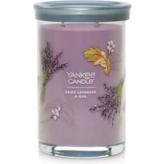 Yankee Candle Dried Lavender & Oak​ Signature Purple Scented Candle 32.3oz