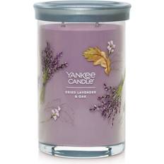 Yankee Candle Dried Lavender & Oak​ Signature Purple Scented Candle 32.3oz