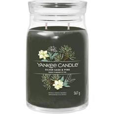 Yankee Candle Silver Sage & Pine Large Jar Duftkerzen 567g
