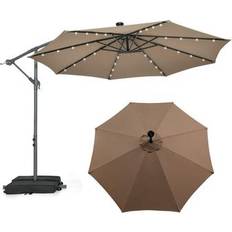 Garden & Outdoor Environment Costway 10 Feet Cantilever Umbrella with