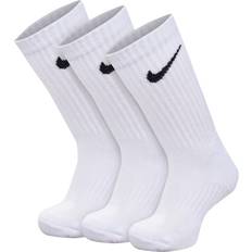 Socks Children's Clothing Nike Little Kid's Dri-Fit Performance Basics Crew Socks - White/Black (RN0019-001)