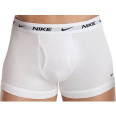 Nike White Men's Underwear Nike Men's 3-pack in White Everyday Dri-FIT Cotton Trunks Boxer Briefs