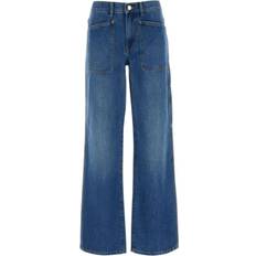 Tory Burch Women Pants & Shorts Tory Burch High Waisted Cargo Style Jeans In