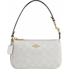 Coach Bags Coach Nolita 19 In Signature - Gold/Chalk/Glacierwhite