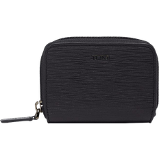 Tumi Nassau Slg Zip Around Card Case - Black Embossed