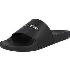 Calvin Klein Pantoffeln & Hausschuhe Calvin Klein Logo Sliders Black