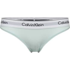 Blau Bikinihosen Calvin Klein Modern Cotton-Blend Bikini Briefs Blue