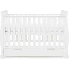 Ablagemöglichkeiten Gitterbetten OBaby Stamford Mini Sleigh Cot Bed 60x135cm