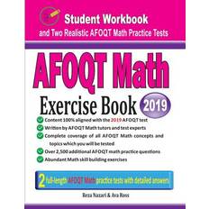 Bücher AFOQT Math Exercise Book Student Workbook and Two Realistic AFOQT Math Tests