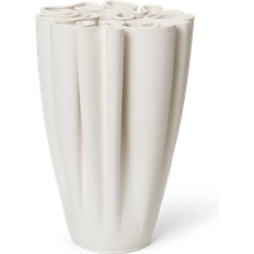 Vasen reduziert Ferm Living Dedali Off-white Vase 25cm
