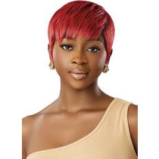 Wigs Outre Wigpop Synthetic Full Wig KORI Color:1B BLACK