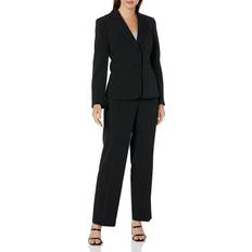 Women Suits Le Suit Women's Jacket/Pant Suit, Black