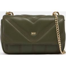 DKNY Bags DKNY Becca Medium Leather Shoulder Bag Green