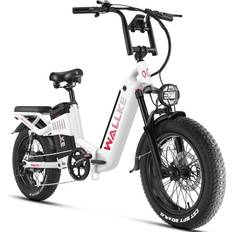 E-Road Bikes Wallke Electric 20" Bike For Adults - White