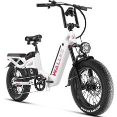 Wallke Electric 20" Bike For Adults - White